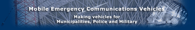 Mobile Emergency Communications Vehicles graphic